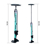 BePositive BB4400 Bicycle Floor Pump with Gauge